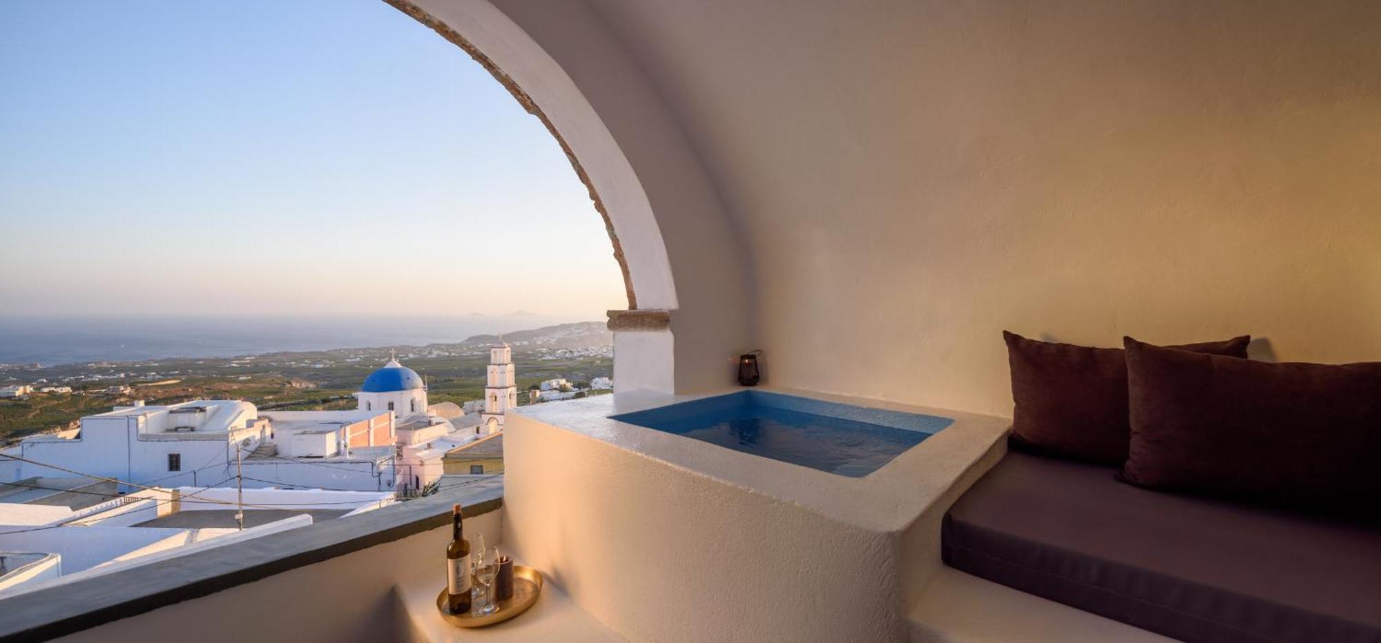 Pyrgos Cave Suites ภายนอก รูปภาพ